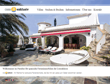 Tablet Screenshot of casa-exklusiv.com